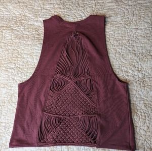 Carbon 38 lovina tank in mauve pink